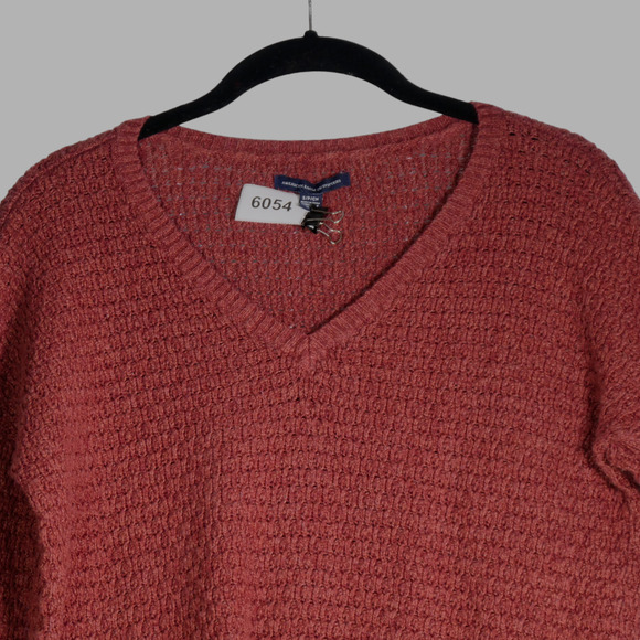 American Eagle Outfitters Sweater Women Small Brown Cotton Wool Blend Soft Girl - Picture 4 of 8